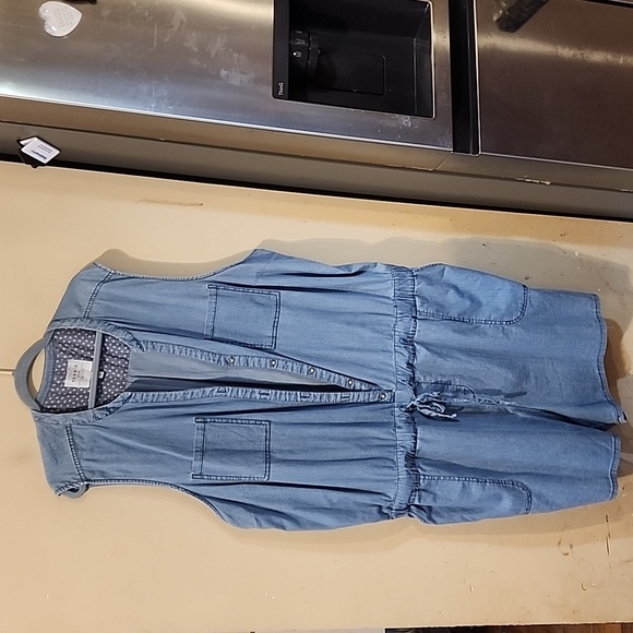 Torrid Light Blue Denim Jumpsuit - Picture 1 of 4
